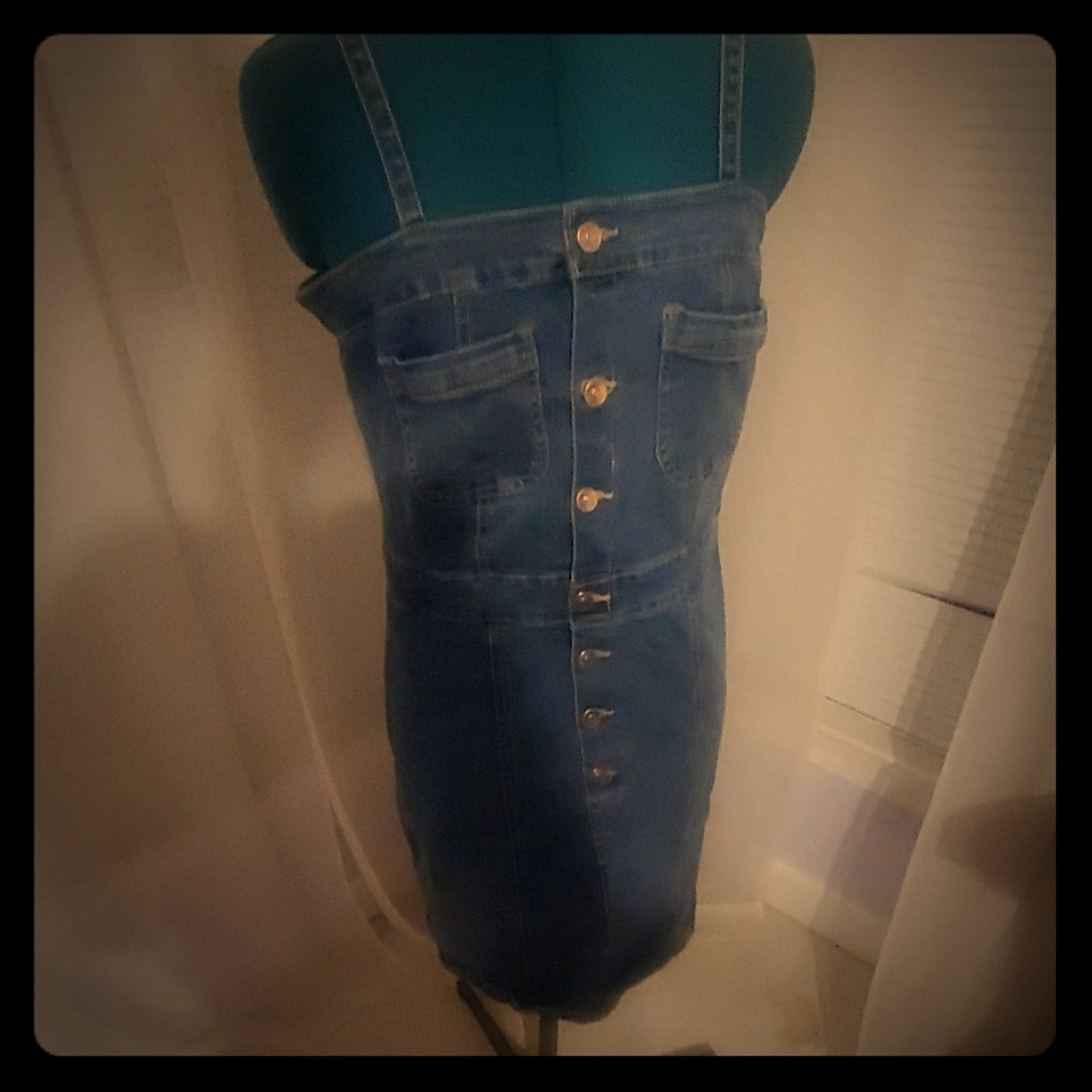 Charlotte Russe Jean Dress